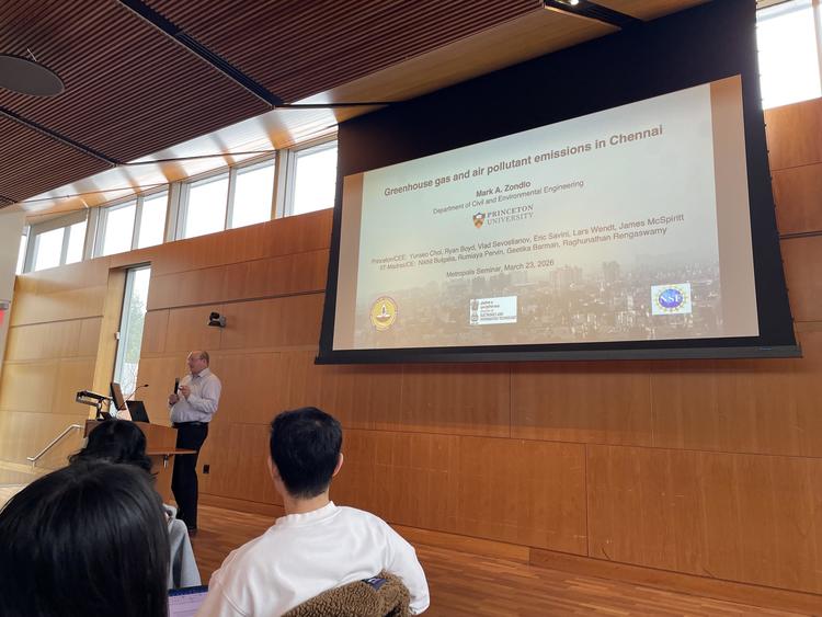 person presenting at princeton
